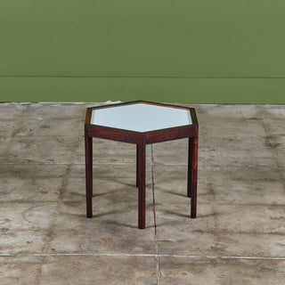 Hans C. Andersen Hexagonal Side Table