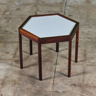 Hans C. Andersen Hexagonal Side Table