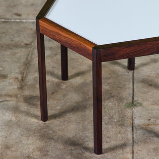 Hans C. Andersen Hexagonal Side Table