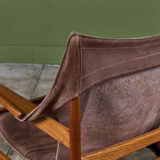 Hans Olsen "Kinna" Safari Lounge Chair for Viska Möbler