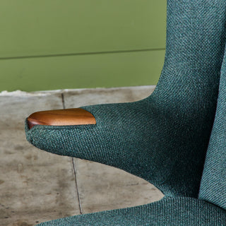 Hans Wegner "Papa Bear" Lounge Chair and Ottoman by AP Stolen