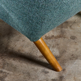 Hans Wegner "Papa Bear" Lounge Chair and Ottoman by AP Stolen