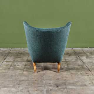 Hans Wegner "Papa Bear" Lounge Chair and Ottoman by AP Stolen