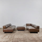 Harvey Probber "Cubo" Sectional Leather Sofa