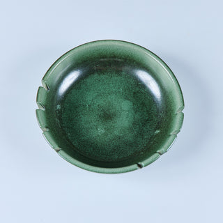Heath Ceramics Large Green Speckle Glazed Ashtray