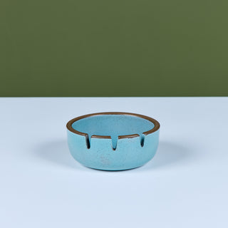 Heath Ceramics Blue Speckle Glazed Ashtray