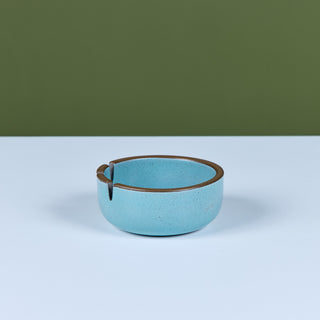 Heath Ceramics Blue Speckle Glazed Ashtray