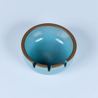 Heath Ceramics Blue Speckle Glazed Ashtray