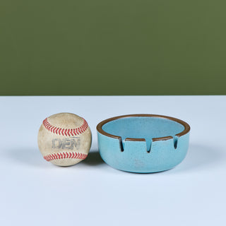 Heath Ceramics Blue Speckle Glazed Ashtray