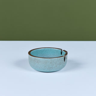 Heath Ceramics Blue Speckle Glazed Ashtray