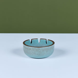 Heath Ceramics Blue Speckle Glazed Ashtray