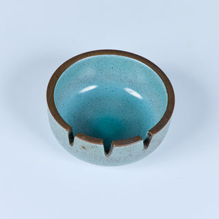 Heath Ceramics Blue Speckle Glazed Ashtray