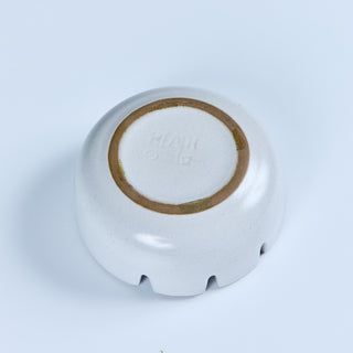 Heath Ceramics White Glazed Ashtray