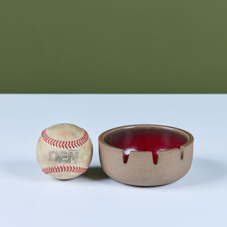 Heath Ceramics Red Stoneware Ashtray