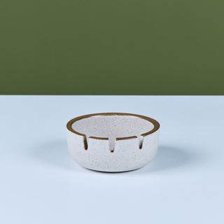 Heath Ceramics Matte White Glazed Ashtray