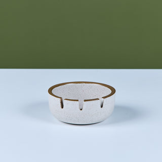 Heath Ceramics Matte White Glazed Ashtray