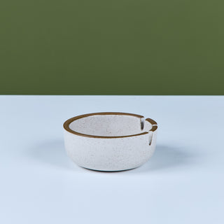 Heath Ceramics Matte White Glazed Ashtray
