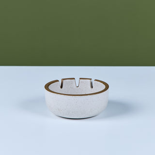 Heath Ceramics Matte White Glazed Ashtray