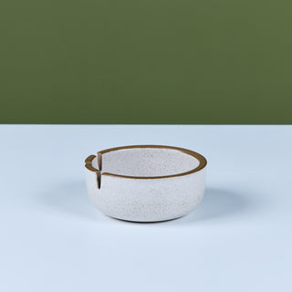 Heath Ceramics Matte White Glazed Ashtray