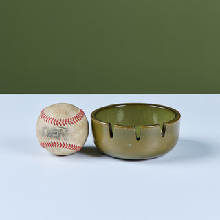 Heath Ceramics Green Glazed Ashtray