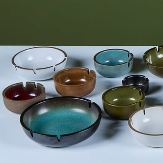 Heath Ceramics Red Stoneware Ashtray