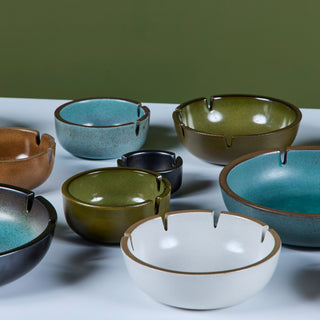 Heath Ceramics Green Glazed Ashtray