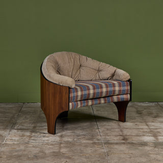 Henry P. Glass 'Intimate Island' Lounge Chair for Richbilt Furniture