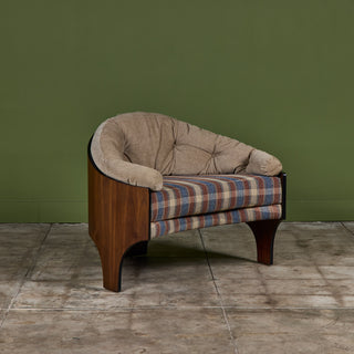 Henry P. Glass 'Intimate Island' Lounge Chair for Richbilt Furniture