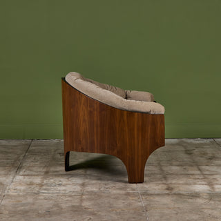 Henry P. Glass 'Intimate Island' Lounge Chair for Richbilt Furniture