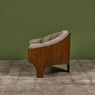 Henry P. Glass 'Intimate Island' Lounge Chair for Richbilt Furniture