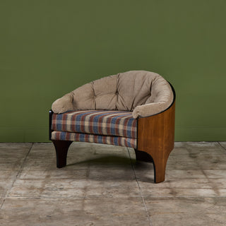 Henry P. Glass 'Intimate Island' Lounge Chair for Richbilt Furniture