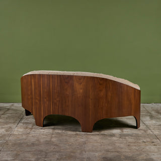 Henry P Glass 'Intimate Island' Sofa for Richbilt Furniture