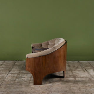 Henry P Glass 'Intimate Island' Sofa for Richbilt Furniture