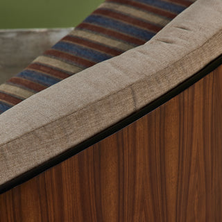 Henry P Glass 'Intimate Island' Sofa for Richbilt Furniture