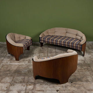 Henry P Glass 'Intimate Island' Sofa for Richbilt Furniture