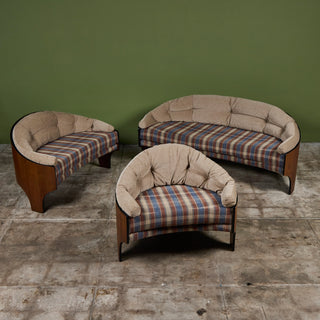 Henry P. Glass 'Intimate Island' Lounge Chair for Richbilt Furniture