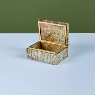 Italian Alabaster Cigarette Box