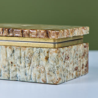 Italian Alabaster Cigarette Box