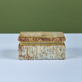 Italian Alabaster Cigarette Box