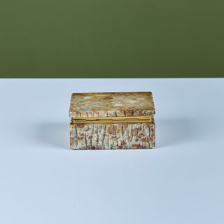 Italian Alabaster Cigarette Box
