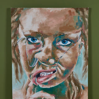'Balao' Portrait Painting by Melise Hill - II