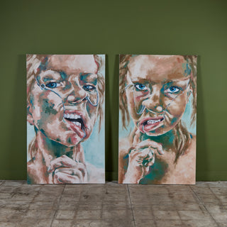 'Balao' Portrait Painting by Melise Hill - I