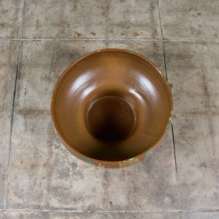 David Cressey Pro/Artisan Flame Glazed Bowl Planter for Architectural Pottery