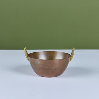 Carl Auböck Copper and Brass Bowl for Illums Bolighus
