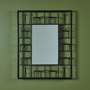 Frederick Weinberg Style Wall Mirror