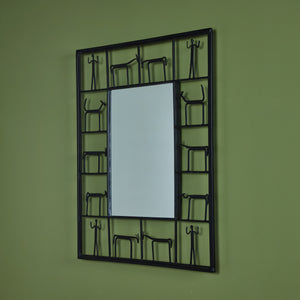 Frederick Weinberg Style Wall Mirror
