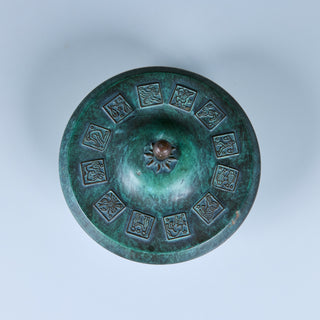 Israeli Lidded Zodiac Bowl