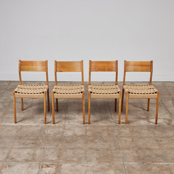 Set of Four Dining Side Chairs by Consorzio Sedie Friuli – DEN | Sessel-Erhöhungen