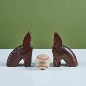 ON HOLD ** Pair of Donkey Bookends
