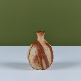 Japanese Bizen Ware Ceramic Vase